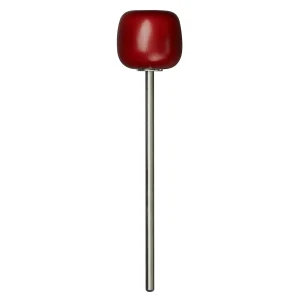 Red Wood Bass Drum Beater